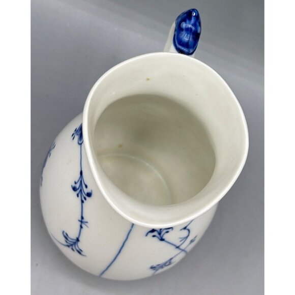 Vtg Bing Grondahl Blue Creamer Pitcher Porcelain Denmark No 189 - Picture 5 of 7